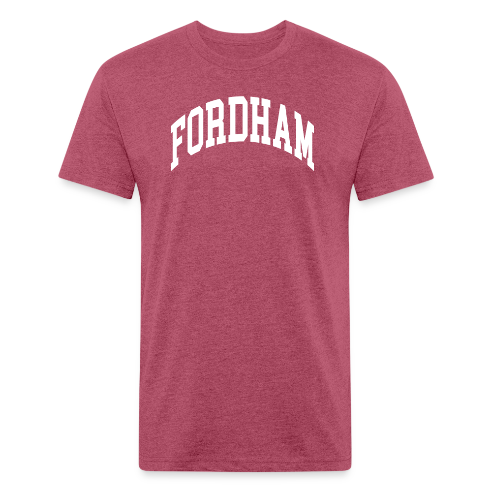 Performance Tee - heather burgundy