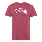 Performance Tee - heather burgundy