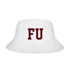 FU Bucket Hat - white